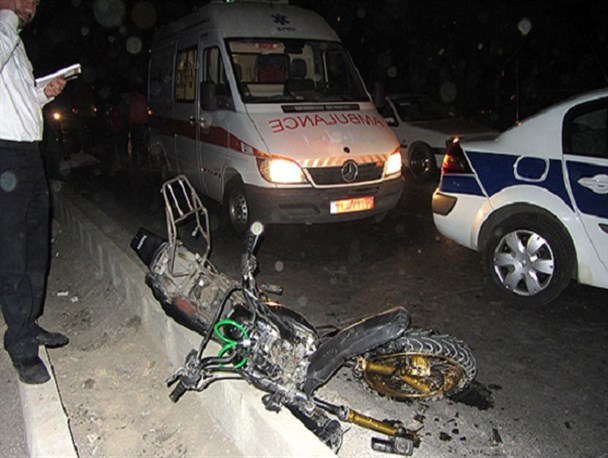راننده دختر موتور سیکلت خدابنده ای خود را به کشتن داد