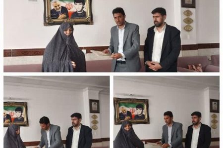 رئیس اداره فرهنگ وارشاد اسلامی شهرستان خدابنده با خانواده معظم شهدا دیدار کرد