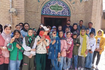 اردوی یک روزه زنجانگردی “گروه سرود دختران آفتاب”خدابنده برگزار شد