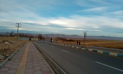 بلاتکلیفی روشنایی مسیر بهشت زهرای شهر قیدار تا ورودی روستای گوندره خدابنده