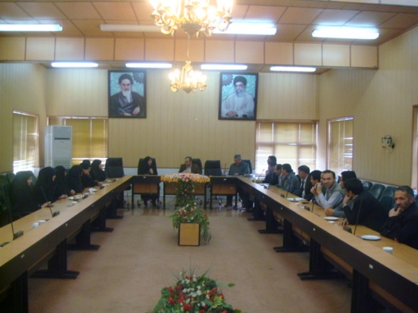 جلسه شورای کارکنان فرمانداری شهرستان خدابنده برگزار شد