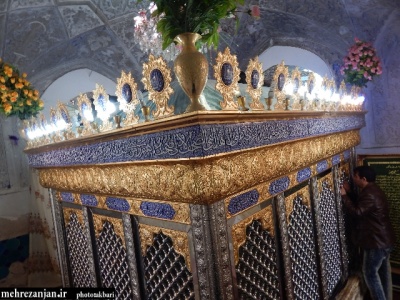 گزارش تصویری نمای داخلی مقبره قیدار نبی(ع)خدابنده