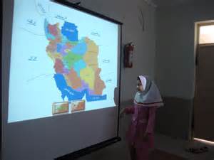 افتتاح کلاس هوشمند در دبیرستان شهدای روستای پرچین خدابنده
