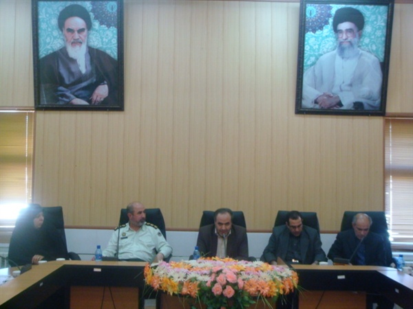 جلسه شورای فرعی هماهنگی مبارزه با مواد مخدر شهرستان خدابنده برگزارشد