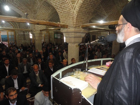 متن کامل خطبه های نماز جمعه این هفته شهر قیدار(12اردیبهشت)+عکس