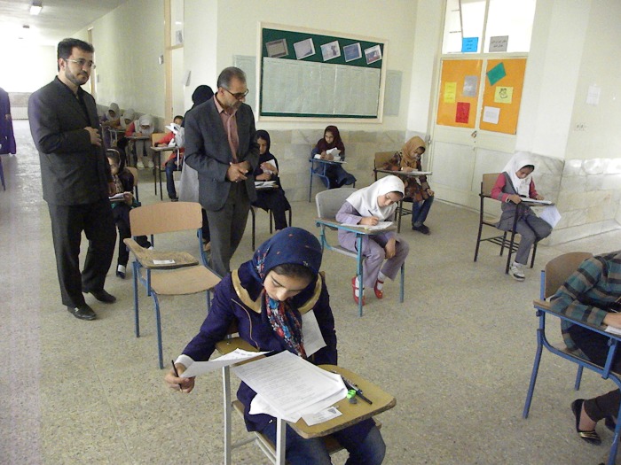 برگزاری آزمون ورود به مدارس نمونه دولتی در شهرستان خدابنده