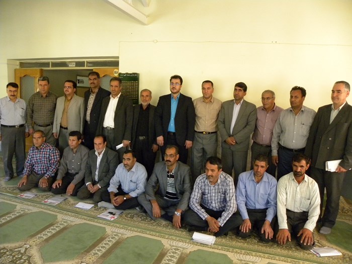 تجلیل ازآزادگان وجانبازان شاغل در آموزش وپرورش خدابنده