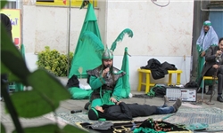 حضور 40 نفر از تعزیه‌خوانان در مراسم تعزیه‌خوانی شهرستان خدابنده