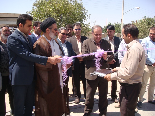 افتتاح ۵پروژه آبیاری تحت فشار و ۱۱ پروژه کشاورزی و یک کلنگ زنی در شهرستان خدابنده