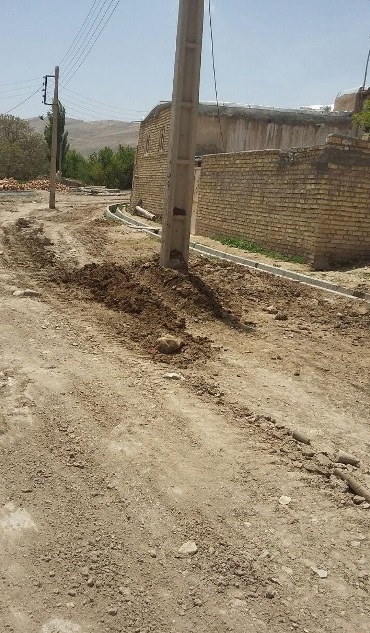 وضعیت اسفبار معابر در روستای آق‌بلاغ‌سفلی خدابنده + تصاویر