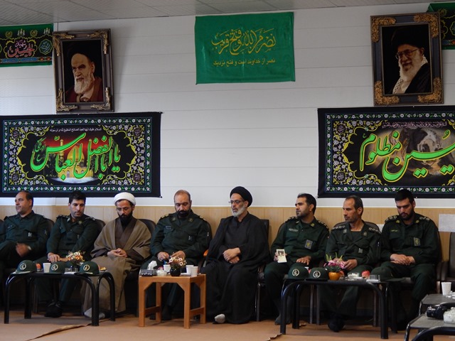 سپاه کارنامه درخشانی دارد/دیدار فرمانده جدید سپاه خدابنده با امام جمعه شهر قیدار+تصاویر
