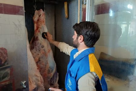 نظارت دو اکیپ سیار دام‌پزشکی در روز تاسوعا و عاشورا در خدابنده