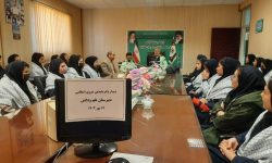 دیدار دانش‌آموزان خدابنده با فرمانده نیروی انتظامی شهرستان