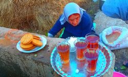 پخت شیره انگور در خدابنده+فیلم