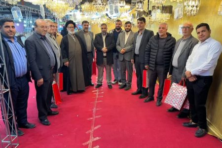 برپایی نمایشگاه مبلمان و لوستر در خدابنده