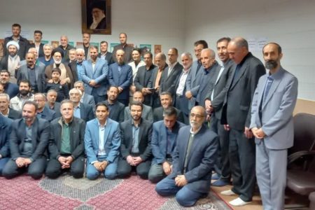 برگزاری مراسم افطاری ساده در خدابنده