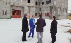 پیشرفت 45 درصدی بیمارستان حضرت رسول خدابنده