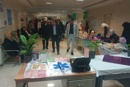 برپایی نمایشگاه سلامت در قیدار+عکس
