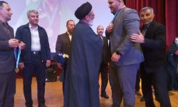 تجلیل از پهلوان ملی خدابنده‌ای+عکس
