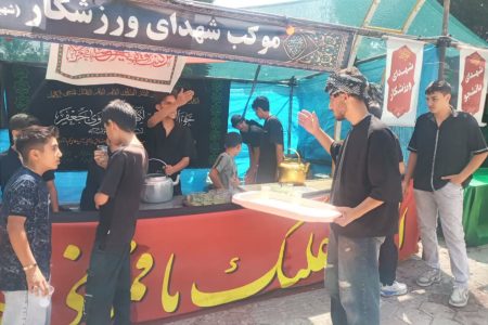 خیابان اربعین در قیدار+عکس