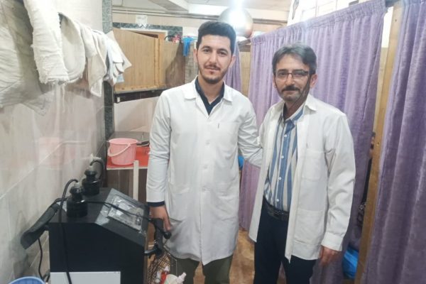 ارائه خدمات رایگان در مرکز فیزیوتراپی خدابنده
