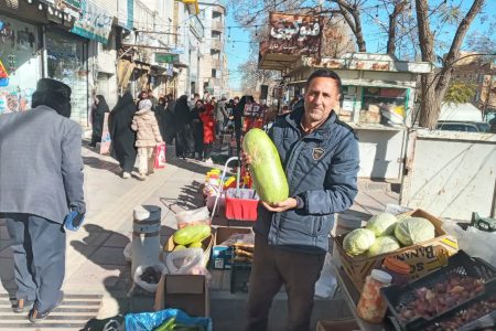 بازار شب یلدا در خدابنده+عکس