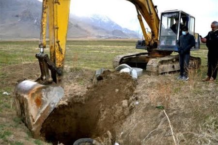 انسداد ۲۰۰ حلقه چاه غیر مجاز در خدابنده