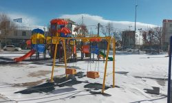 بارش اولین برف زمستانی در خدابنده+عکس