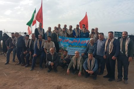 اعزام خدابنده‌ای‌ها به مناطق عملیاتی جنوب+عکس