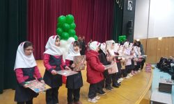 جشن انقلاب و نیمه شعبان دانش آموزان قیداری+عکس و فیلم