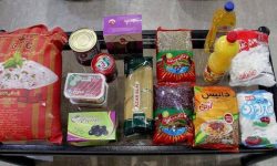 توزیع 2 هزار بسته غذایی در خدابنده