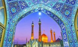 برگزاری مراسم روز دختر در حرم قیدارنبی (ع)