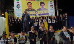 میدان‌داری خدابنده‌ای‌ها با یاد رئیس‌جمهور شهید+عکس