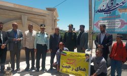ذبح قربانی برای سلامتی رهبر در خدابنده