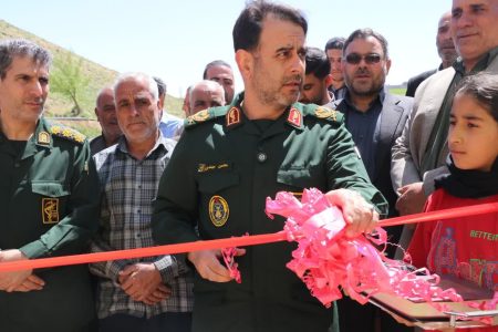 افتتاح پروژه آبخیزداری بند سنگ و سهرود در خدابنده