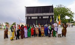 برگزاری مراسم بازسازی غدیر در خدابنده+عکس
