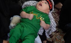 مادران خدابنده‌ای با علی‌اصغر(ع) عهد بستند+عکس
