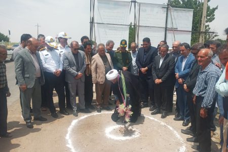 کلنگ‌زنی فاز 2 جاده دوبانده در خدابنده+عکس