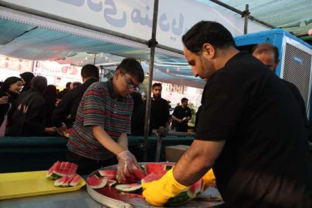 موکب‌های زنجان؛ پشتیبان زائران بدرقه رهبر شهید