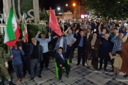 مردم قیدار همچنان در میدان هستند+عکس و فیلم