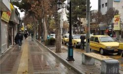 بهبود تردد در معابر اصلاح‌شده زنجان