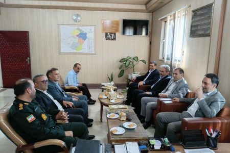 دیدار مسئولان خدابنده با عوامل انتظامی شهرستان+عکس
